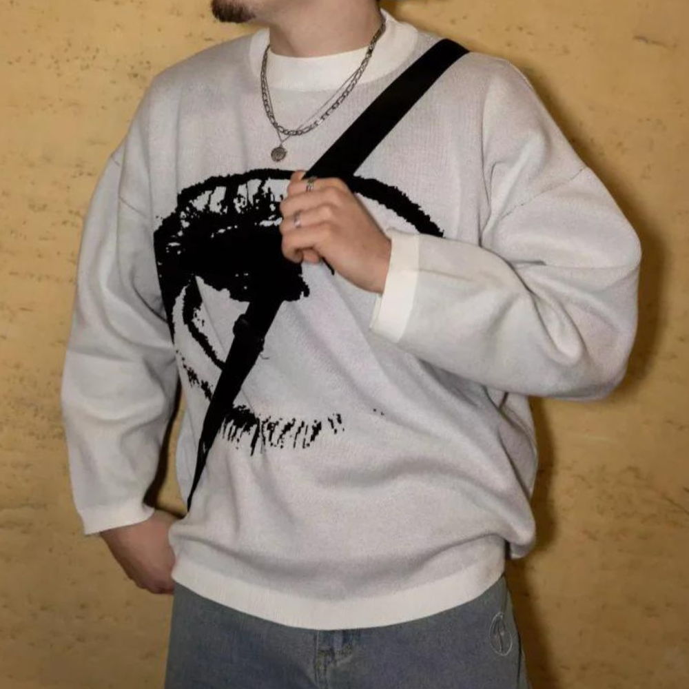 Pull Streetwear en Coton - vue 3