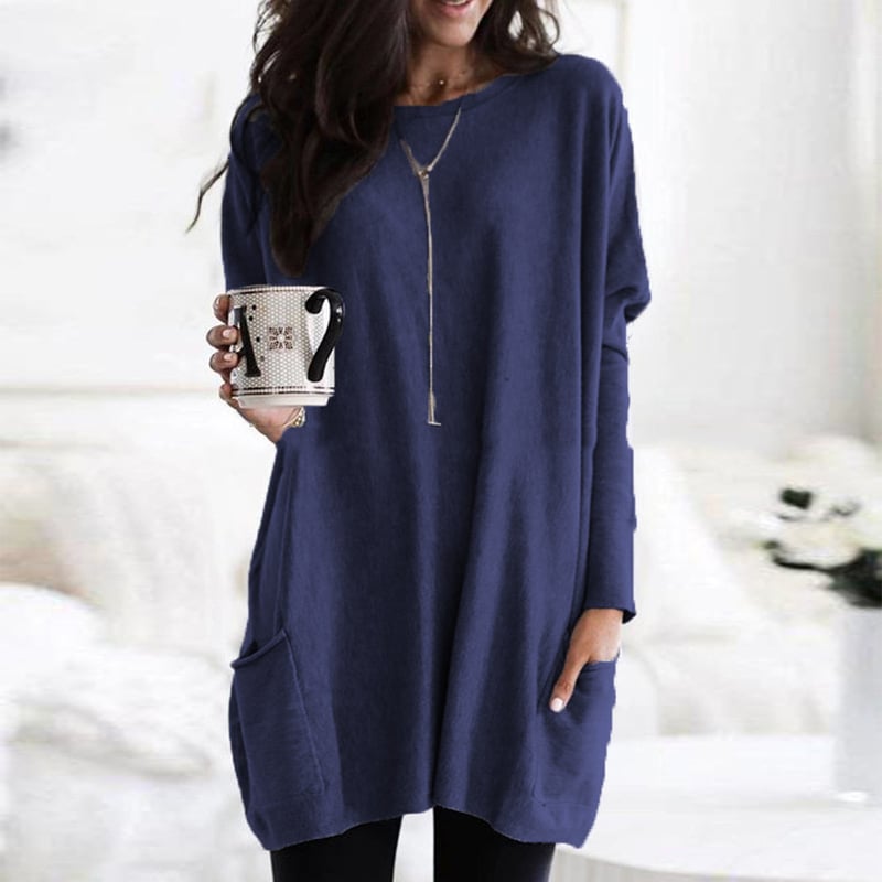Pull Femme Long et Élégant
