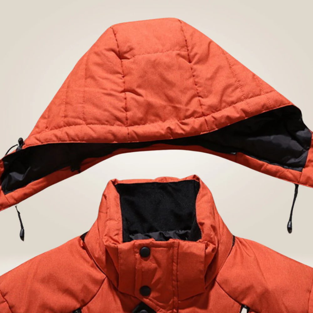 Veste Homme Duvet Coupe-Vent Chaude Coupe Ajustée