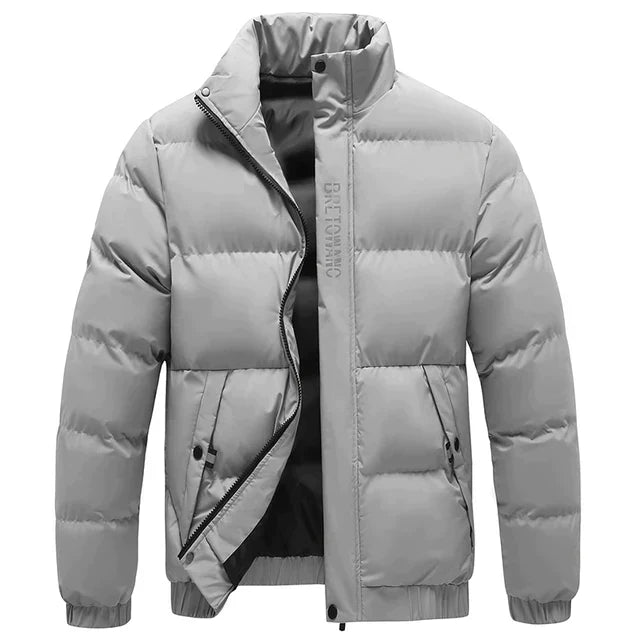 Veste Hiver Doublée avec Manches Longues et Poches Zippées