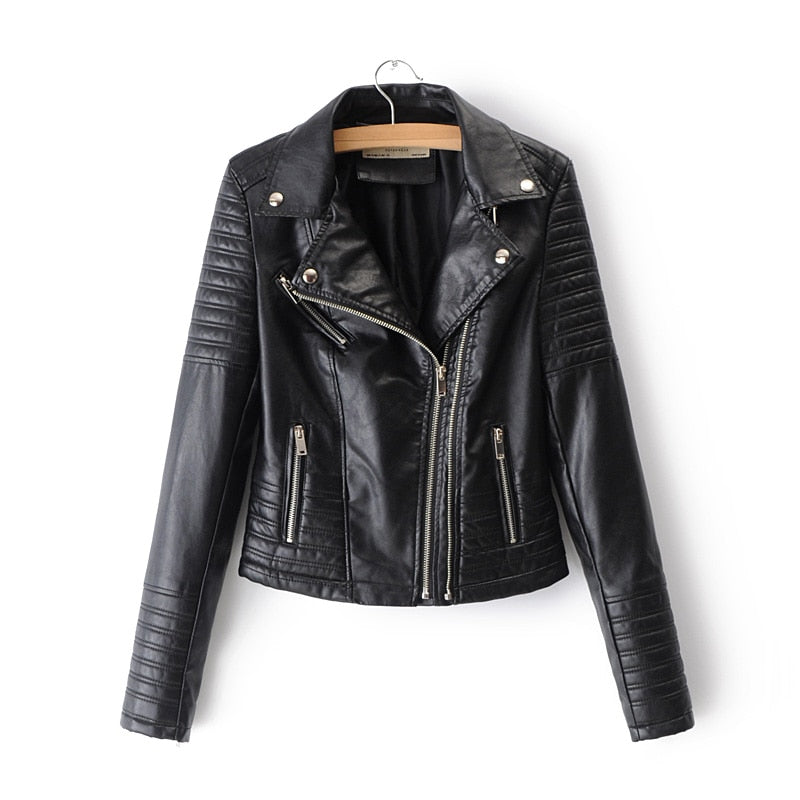 Veste Femme Taille Slim avec Fermeture Éclair Zip - PanierRoyale