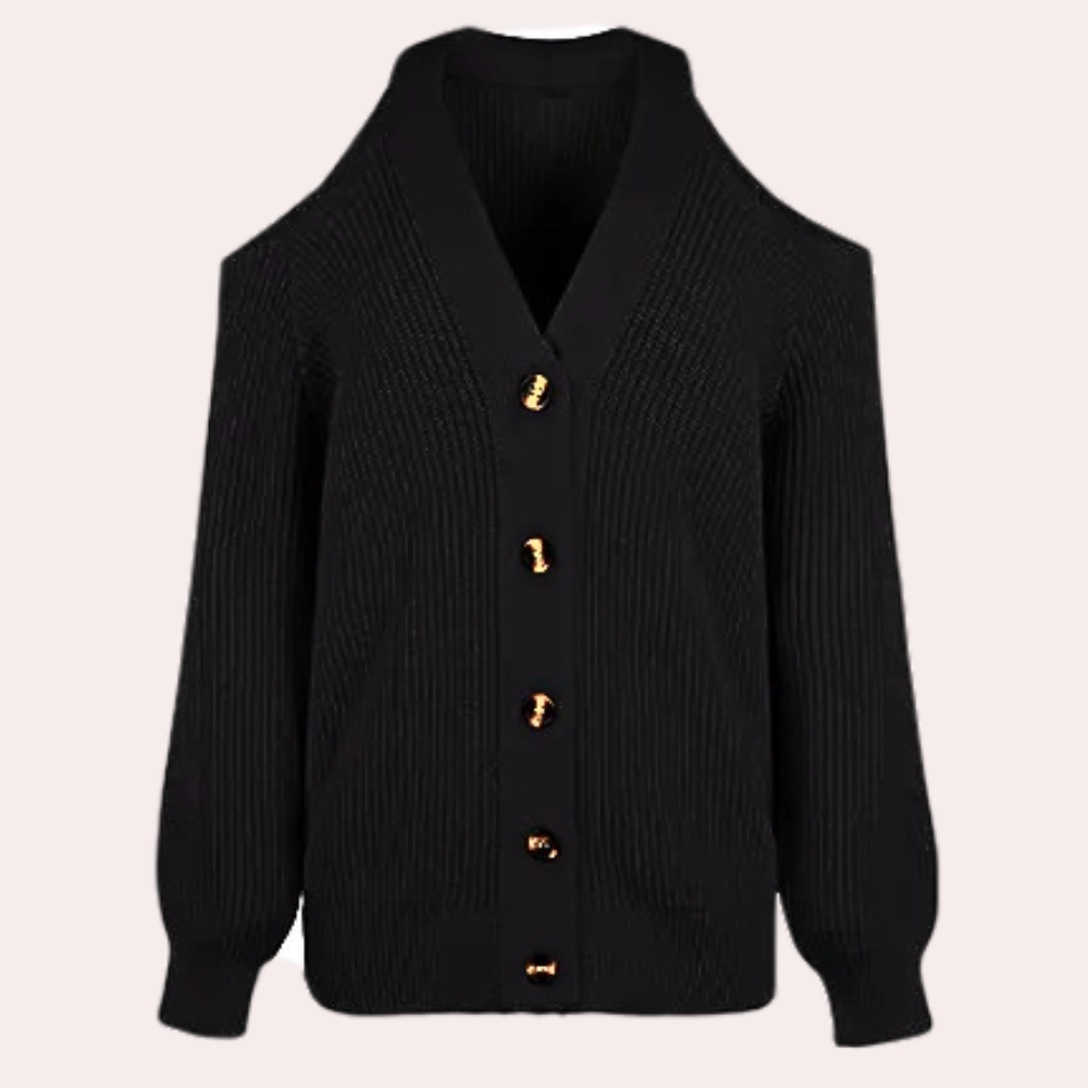 Pull Féminin Épaules Découvertes Chic et Élégant