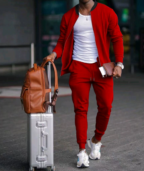 Costume Homme Élégant 2 Pièces Slim Fit