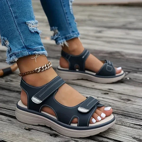 Sandales Orthopédiques Femme Confort Quotidien Design Élégant
