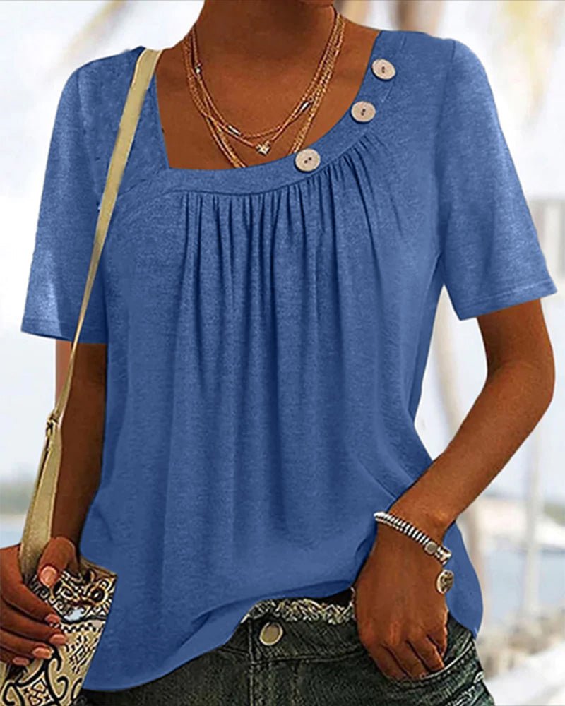 T-shirt Femme Coton Doux et Élégant