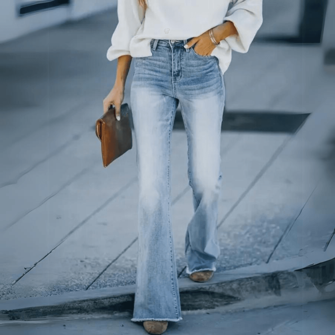 Jean Femme Printemps Talon Haut et Droit