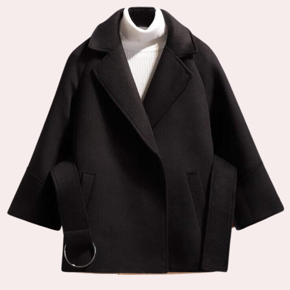 DELANEY - Manteau Élégant Ceinturé pour Femme