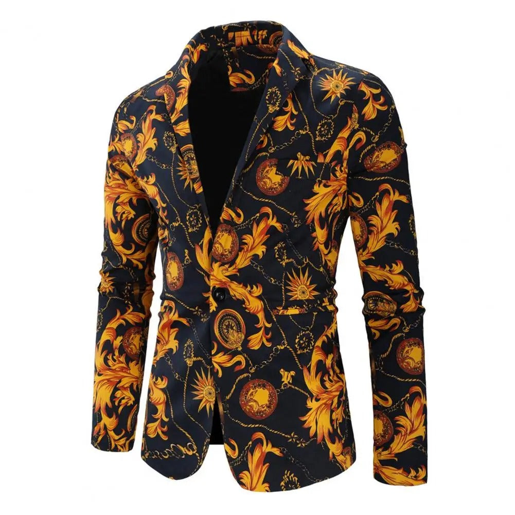 Blazers Homme Classiques Élégants Manches Longues