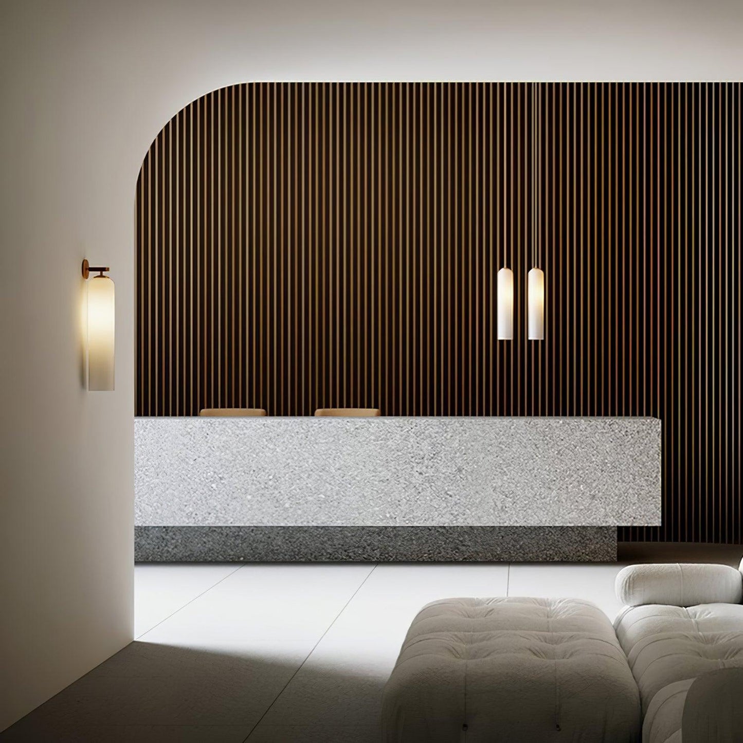 VerraLume™ – applique murale design en verre, éclairage doux