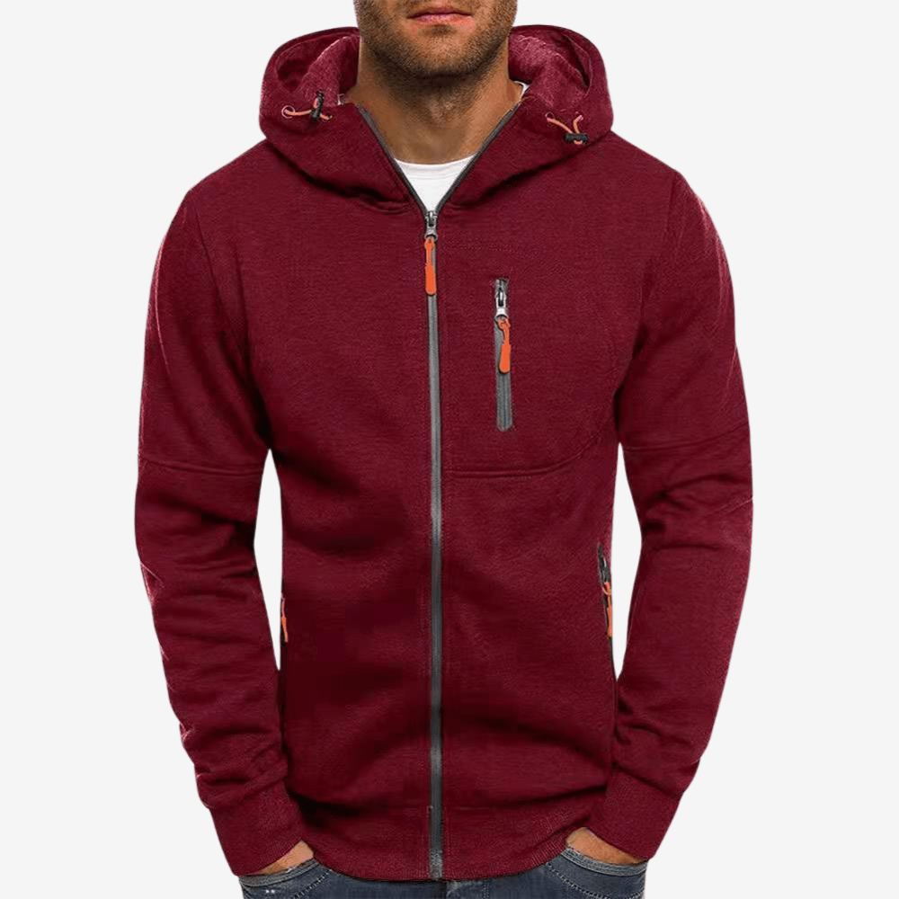 Veste Homme Hiver Épaisse et Chaude en Laine