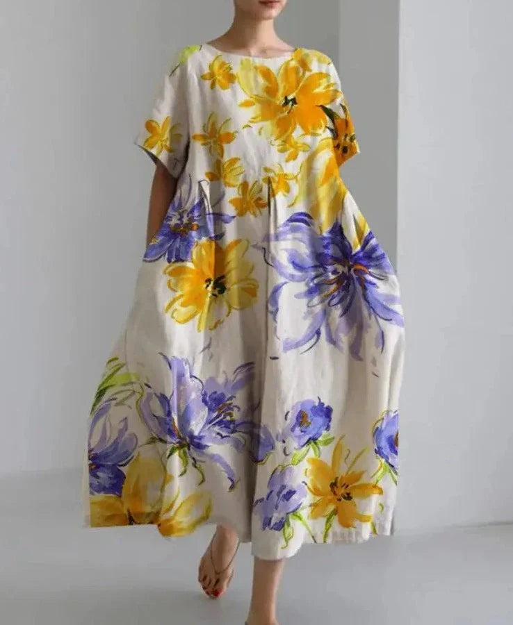 MilaElegance™ – Robe Longue Femme Élégante Confort Optimal et Polyvalente-3