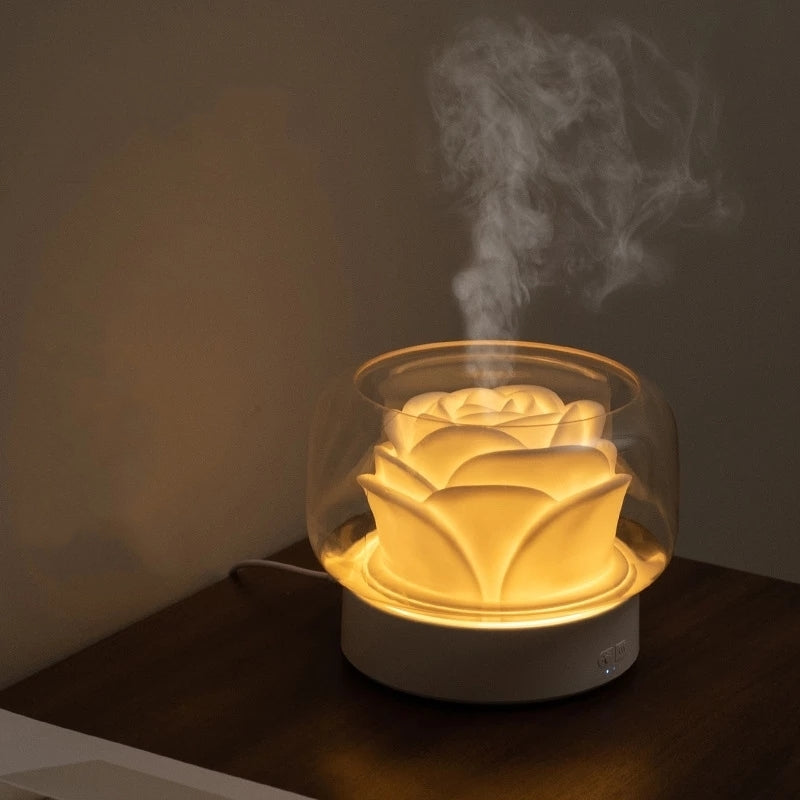 Diffuseur d'huile essentielle avec Lumière LED et Parfum Relaxant