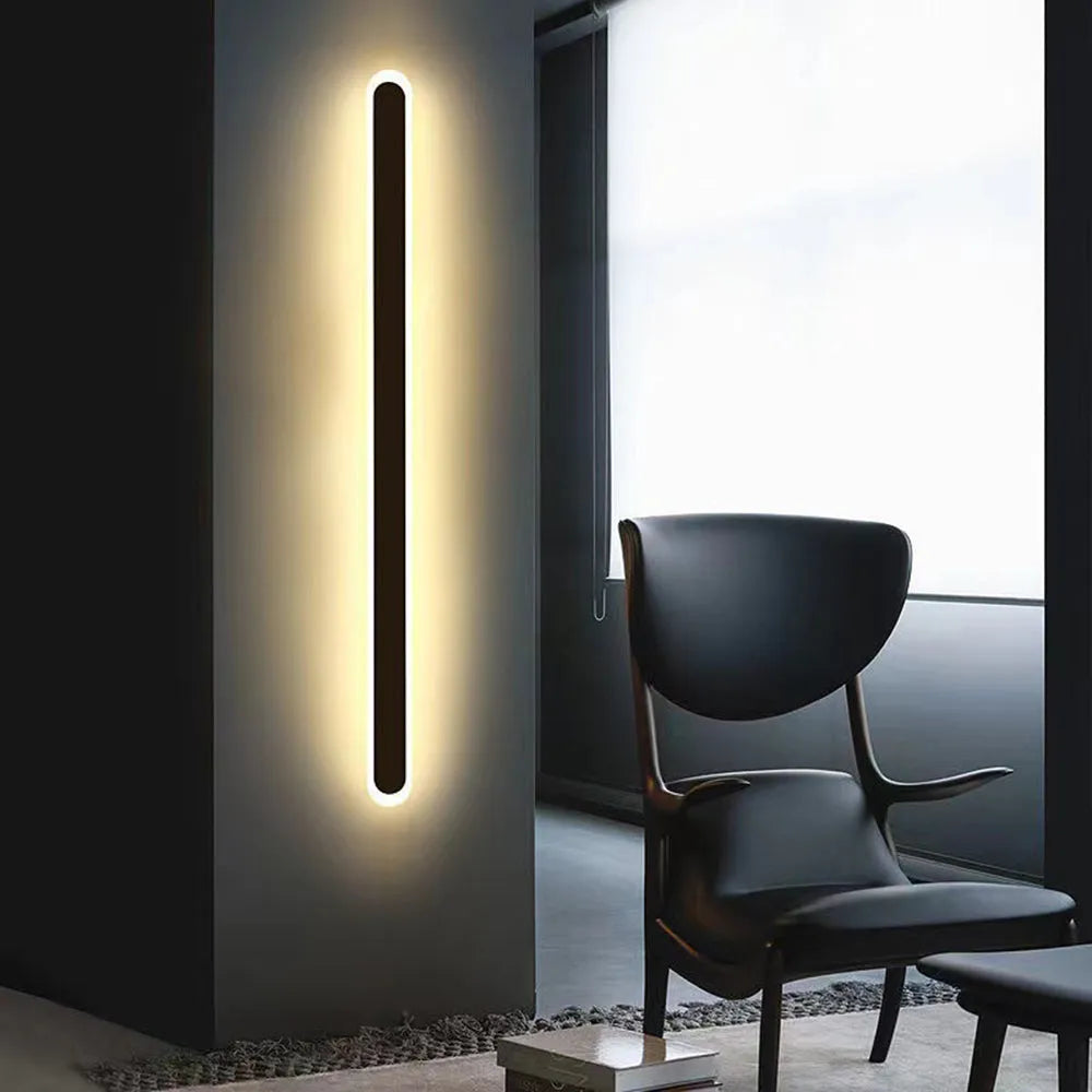 Lampe Murale LED Noir Moderne et Élégante