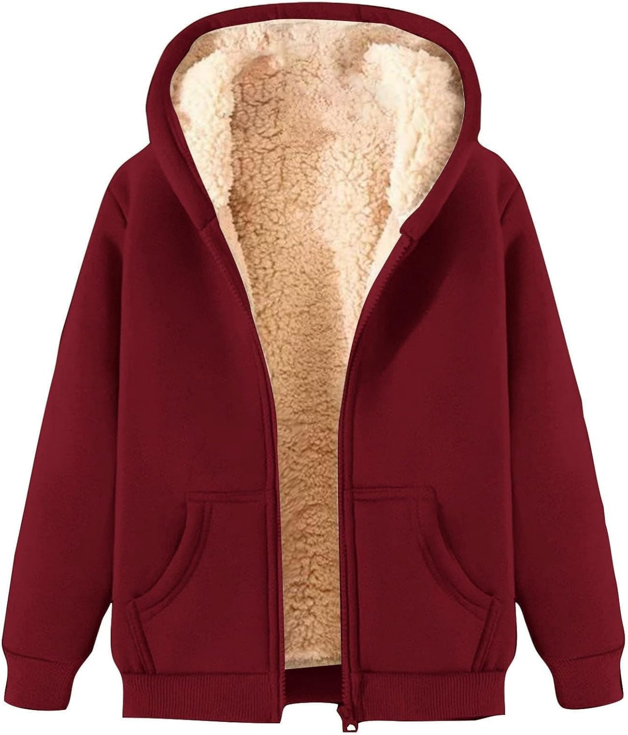 Veste Enfant Hiver Doublée Bleu Marine Chaude