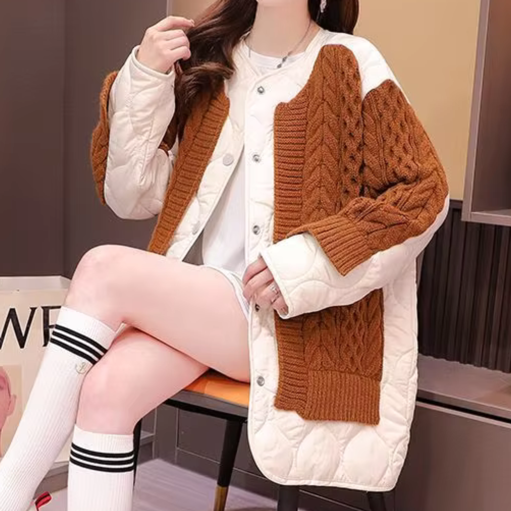 SAMANTHA - Cardigan Ample d'Hiver pour Femmes