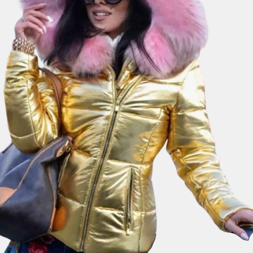 ISANA - Manteau Rembourré à Capuche pour Femmes