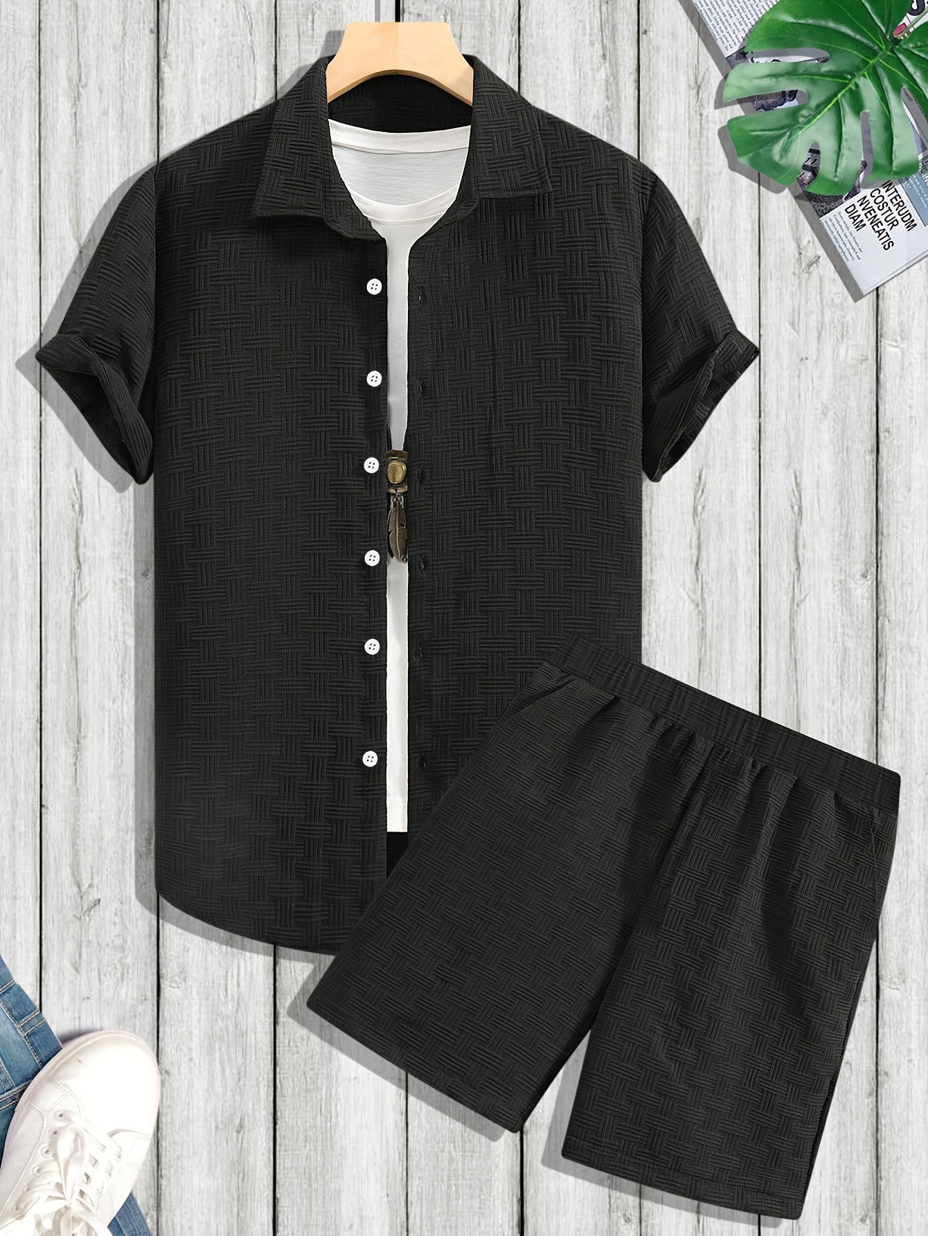 Costume Homme 2 Pièces Casual Élégant