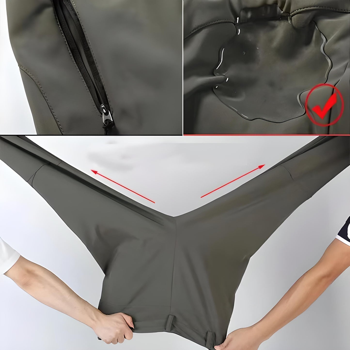 Pantalon de randonnée femme résistant et imperméable