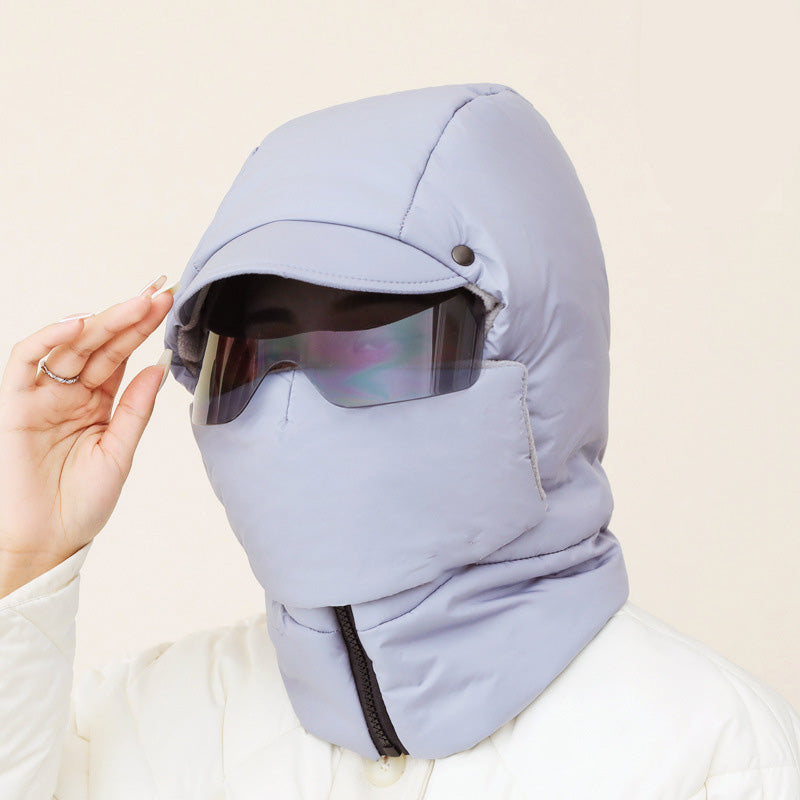 Masque Ski Neige avec Lunettes de Protection pour Homme