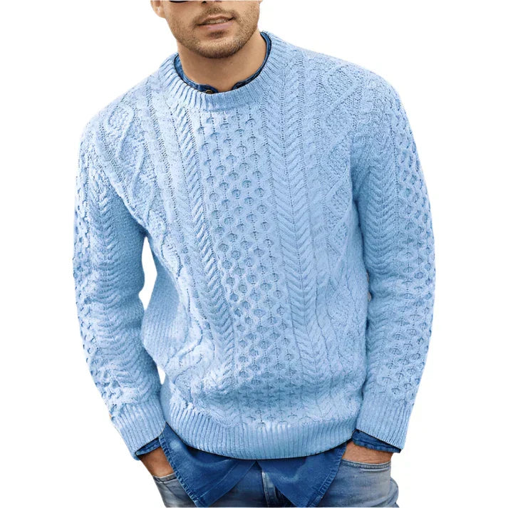 Pull en Laine pour Homme Hiver Chaud et Élégant - PanierRoyale