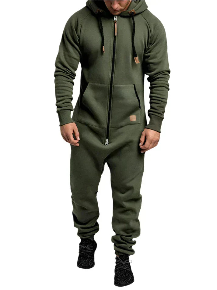 Combinaison Polaire Homme Hiver Doux et Étanche - PanierRoyale