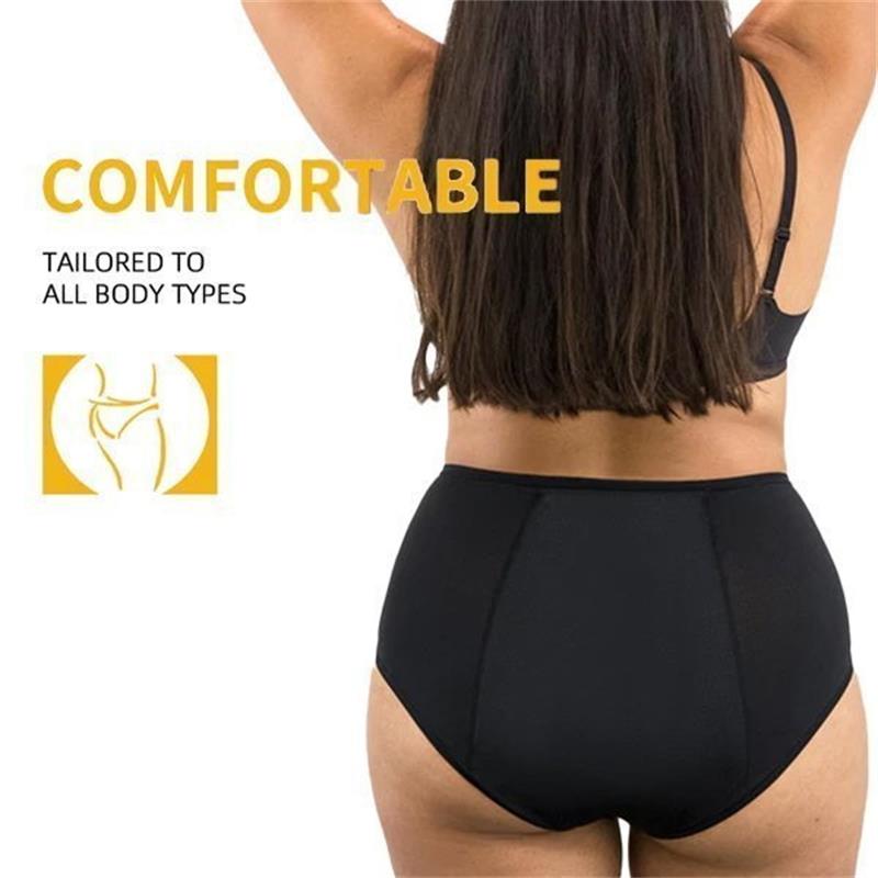 Culotte Absorbante Femme Taille Haute Respirante Confort