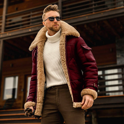 Blouson Hiver pour Homme Doublé et Imperméable