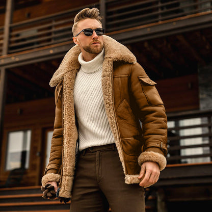 Blouson Hiver pour Homme Doublé et Imperméable