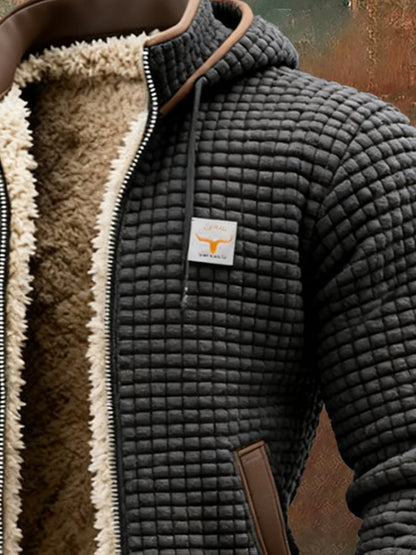 Veste Isolation Thermique Coupe-Vent Confortable Hiver