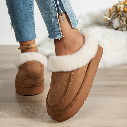 Chaussons Peluche Chauds et Confortables pour Femme et Homme