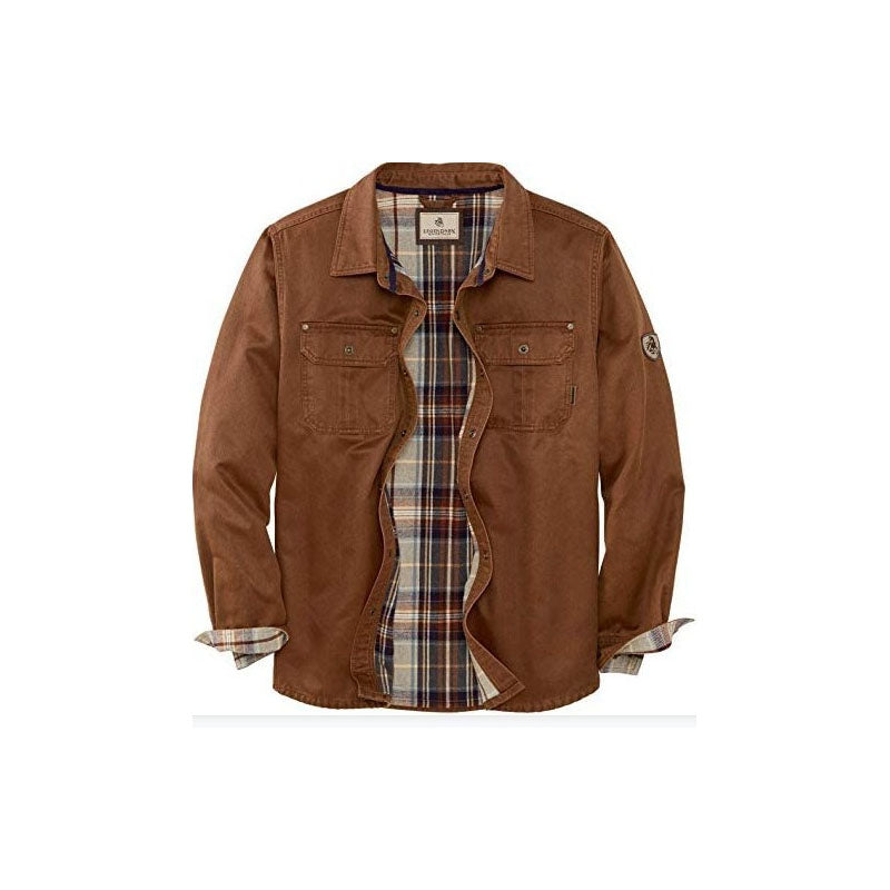 Veste Homme Classique en Cuir Rétro Chic