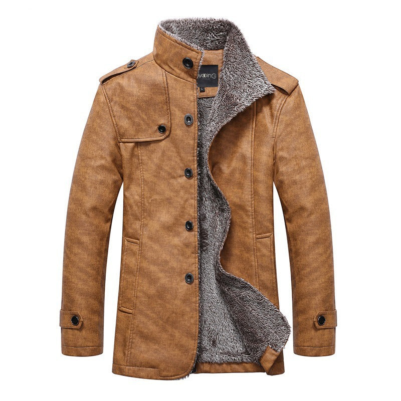 Blouson Hiver Doux et Confortable Fermeture Éclair