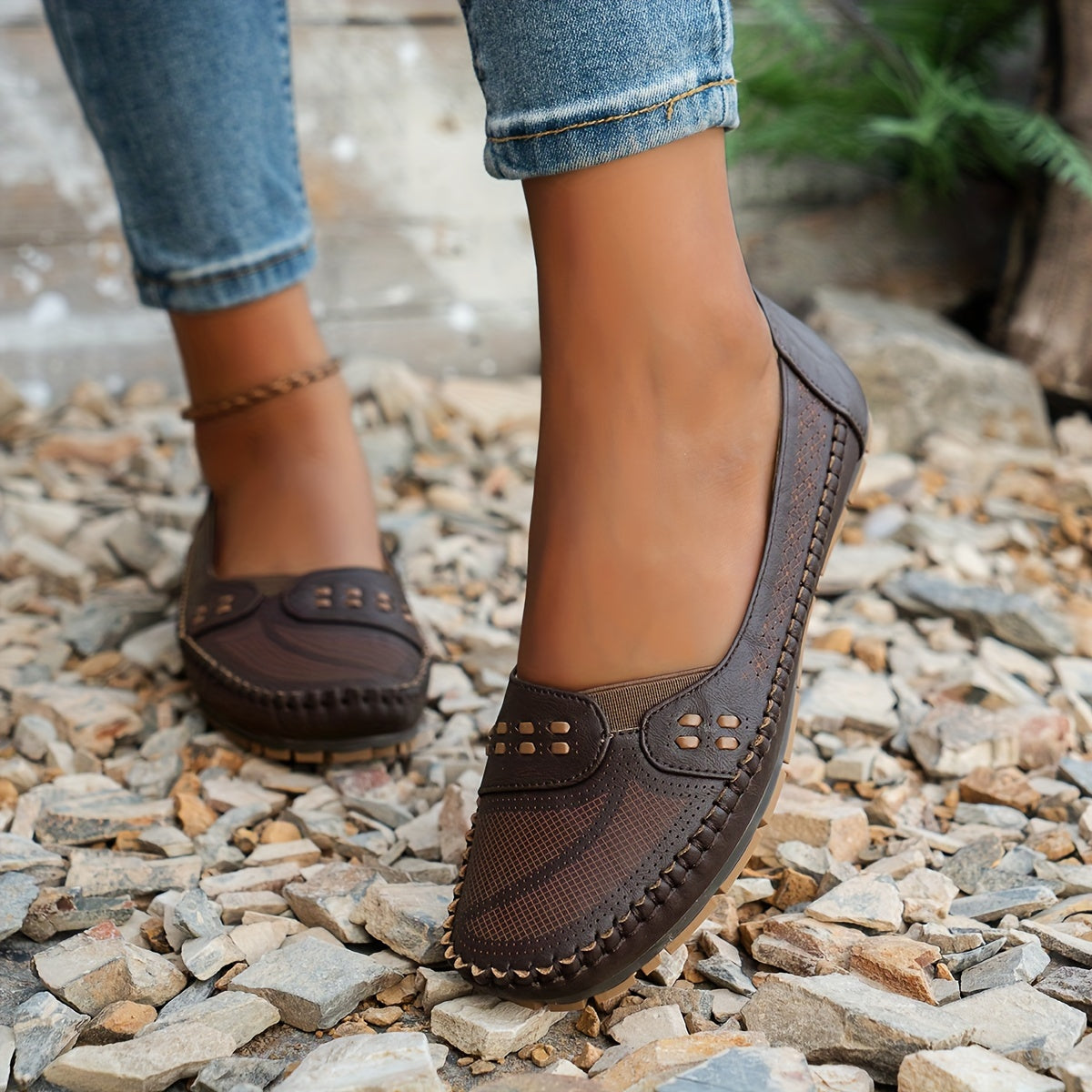 Chaussures orthopédiques femme respirantes à enfiler confortables
