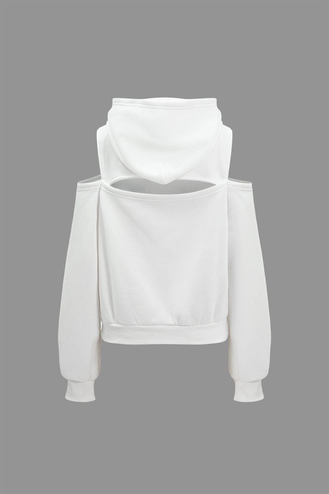 Sweat à Capuche Femme Décolleté Fashion