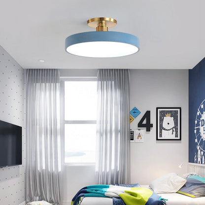 Lampe Plafond LED Or Moderne Élégante