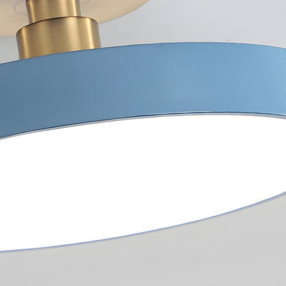 Lampe Plafond LED Or Moderne Élégante