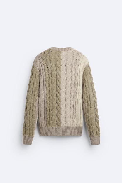 Pull en maille à pompons, classique et élégant