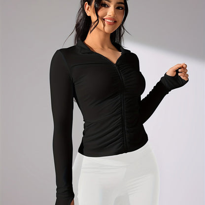 Blouson Femme Sport Chic Long Manche