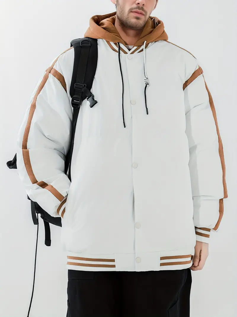 Veste Hiver Doublée Chaude et Élégante pour Homme - PanierRoyale