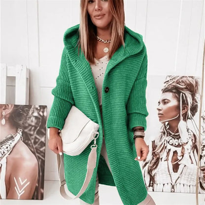 Manteau femme hiver épais avec capuche rose foncé