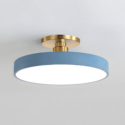 Lampe Plafond LED Or Moderne Élégante