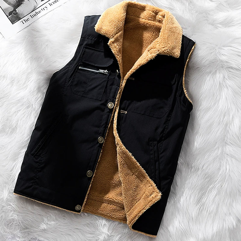 Gilet Homme Hiver Chaud et Léger