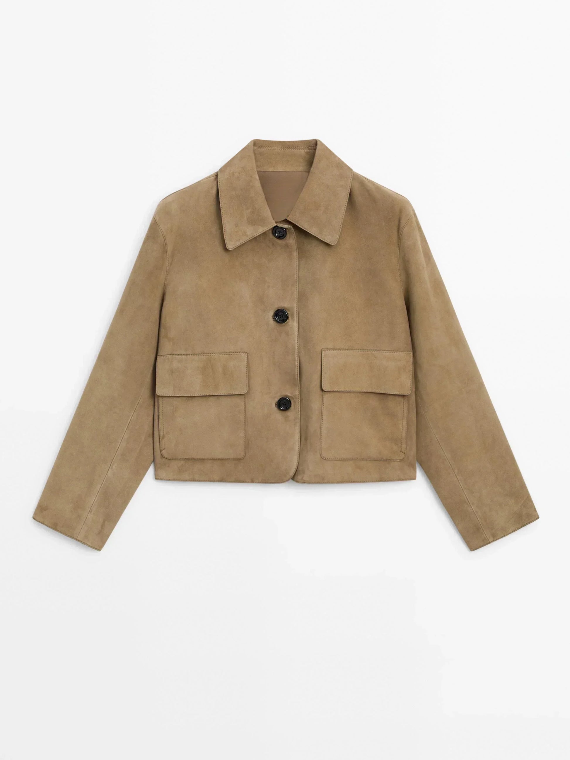Veste Cuir Brun Court Femme Élégant - PanierRoyale