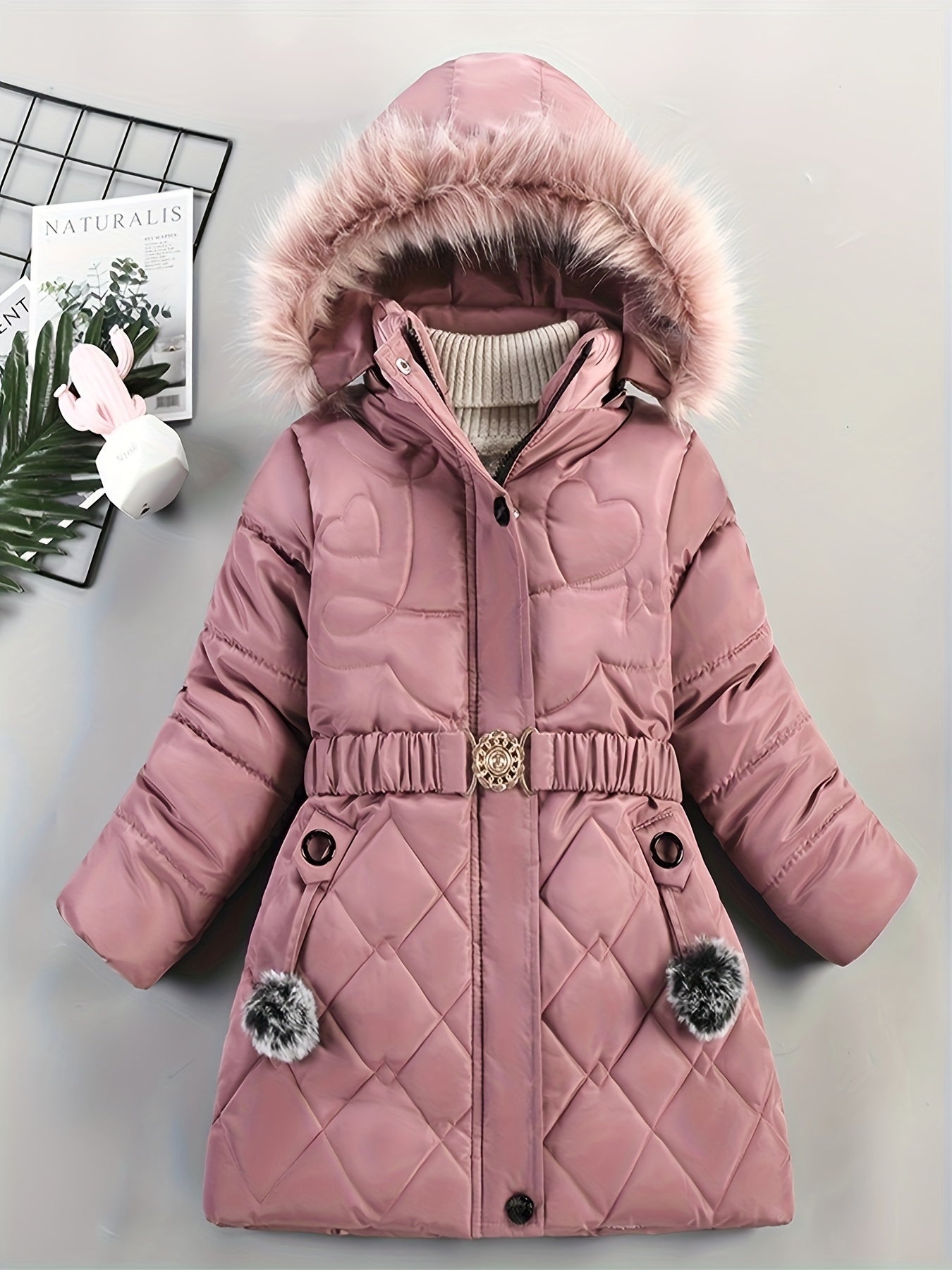 Manteau Fille Hiver Chaud et Léger - PanierRoyale