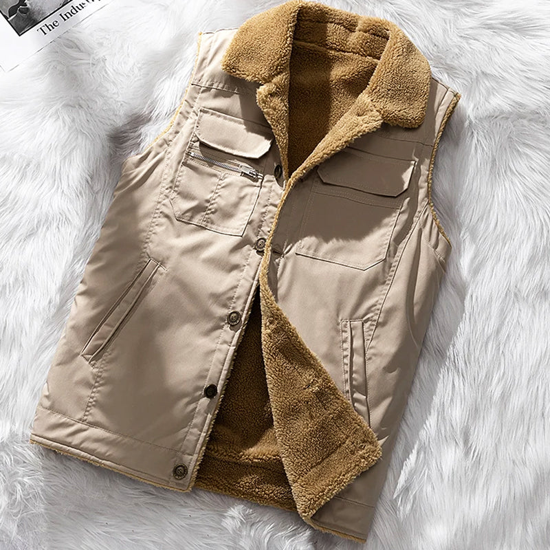 Gilet Homme Hiver Chaud et Léger