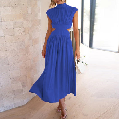 Robe Longue Élégante en Jersey Confortable pour Femme