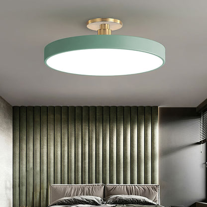 Lampe Plafond LED Or Moderne Élégante