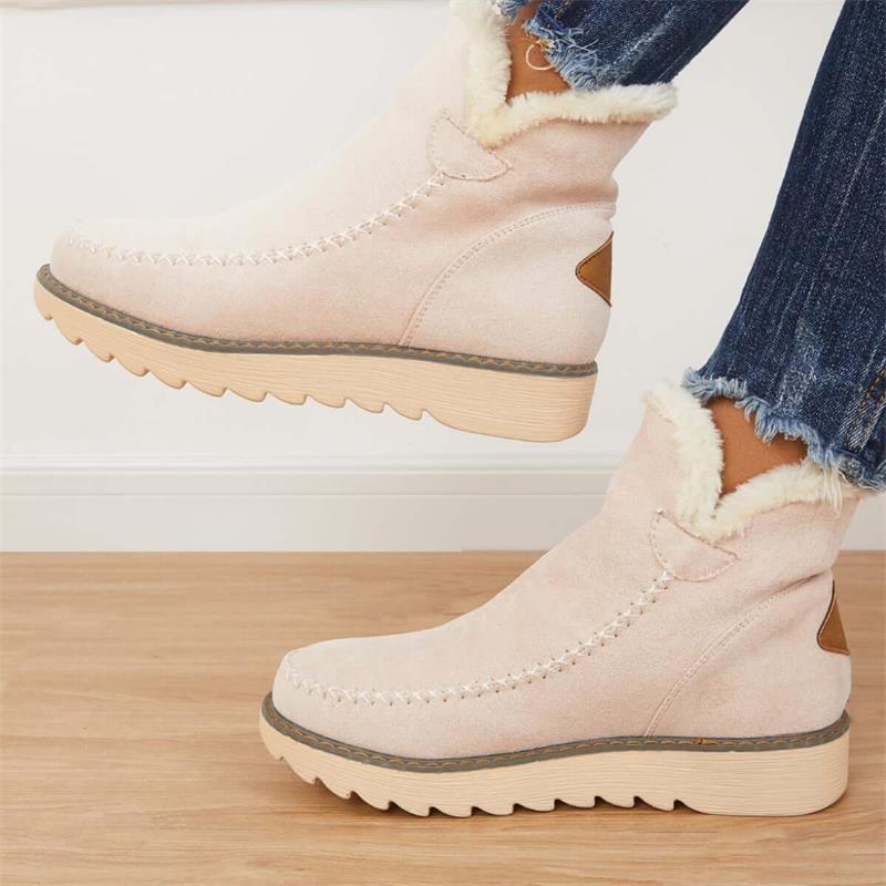Bottes Hiver Femmes Chauffantes et Anti-Dérapantes - PanierRoyale