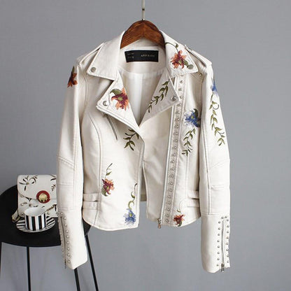 Veste femme imprimée fleurs manches longues - PanierRoyale