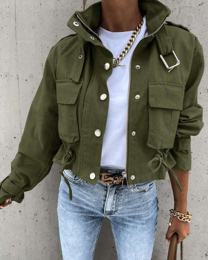 Veste zippée homme style urbain moderne